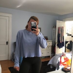 Brandy Melville blue shirt